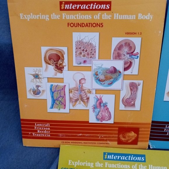 Interactions Exploring the Functions of the Human Body Lot of 7 Homeschool CD - Picture 4 of 16